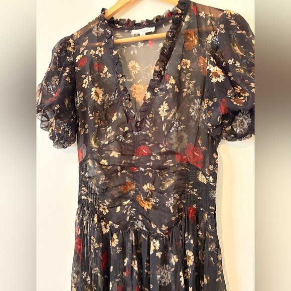 Doen Cenea Maxi Floral Dress Small - Picture 3 of 9